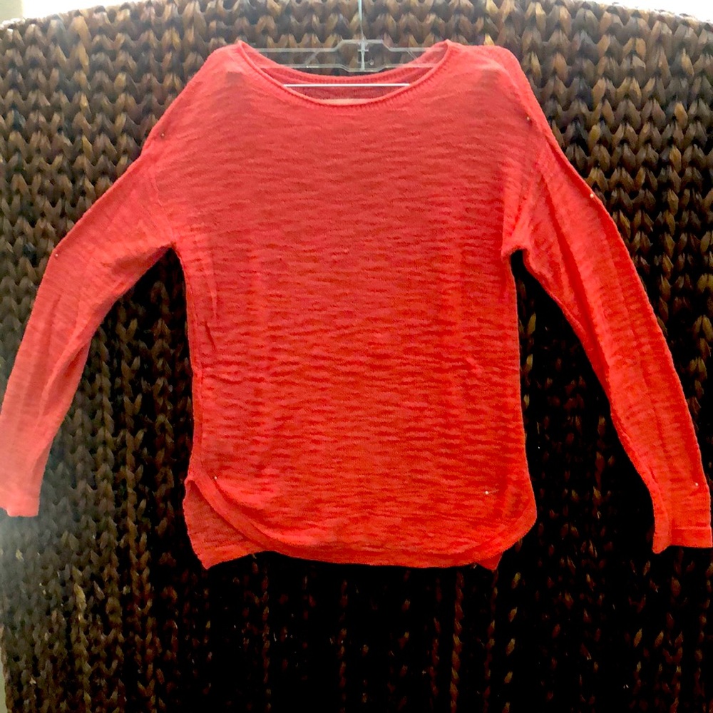 Loft woven sweater